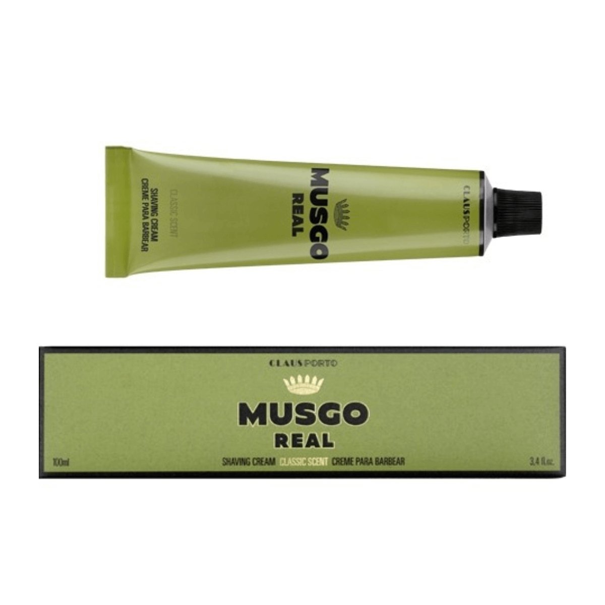 Musgo Real shaving cream, Classic Scent